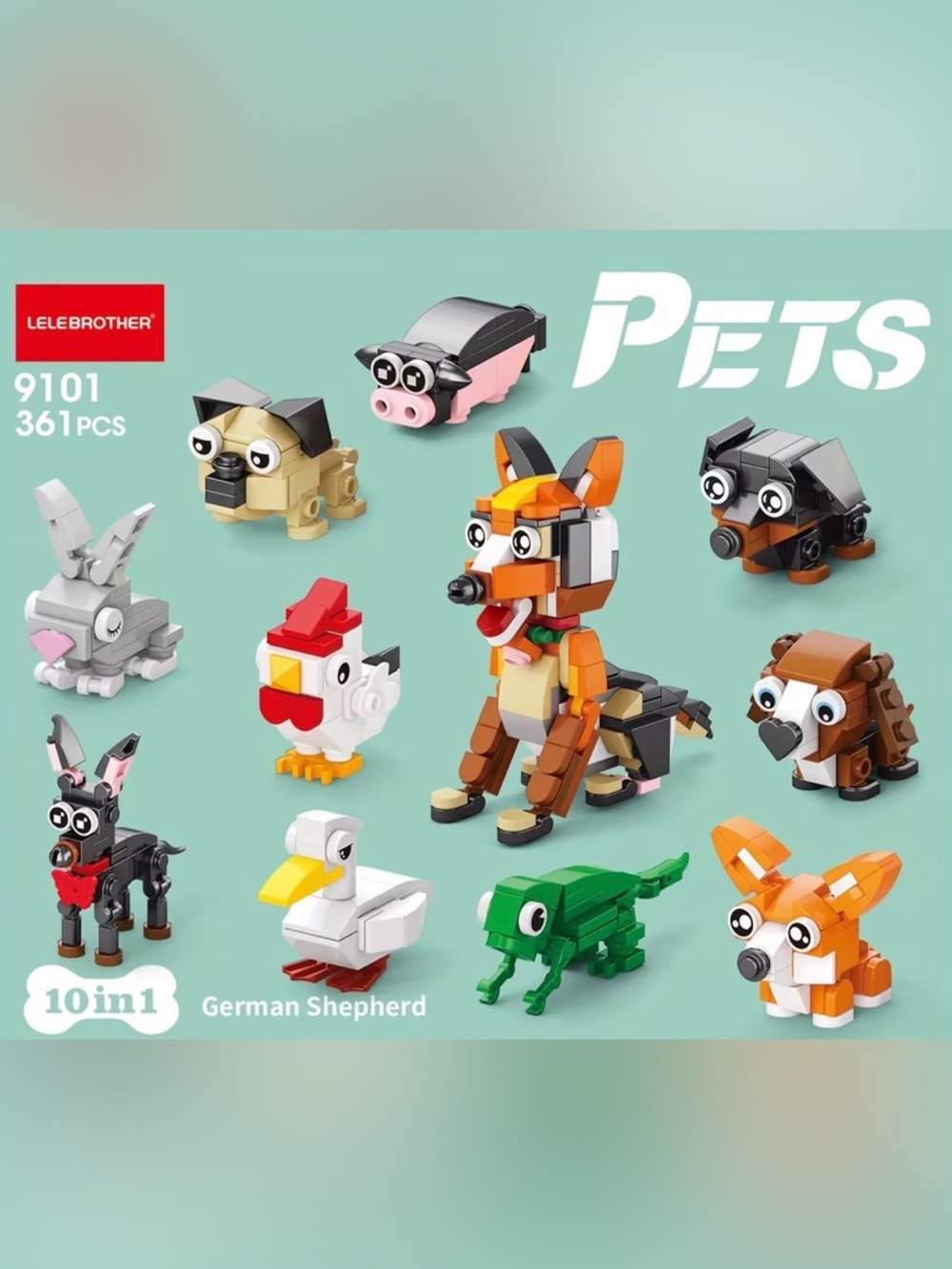 Mini Cute Pet Series Building Block **Pick One ** NIB